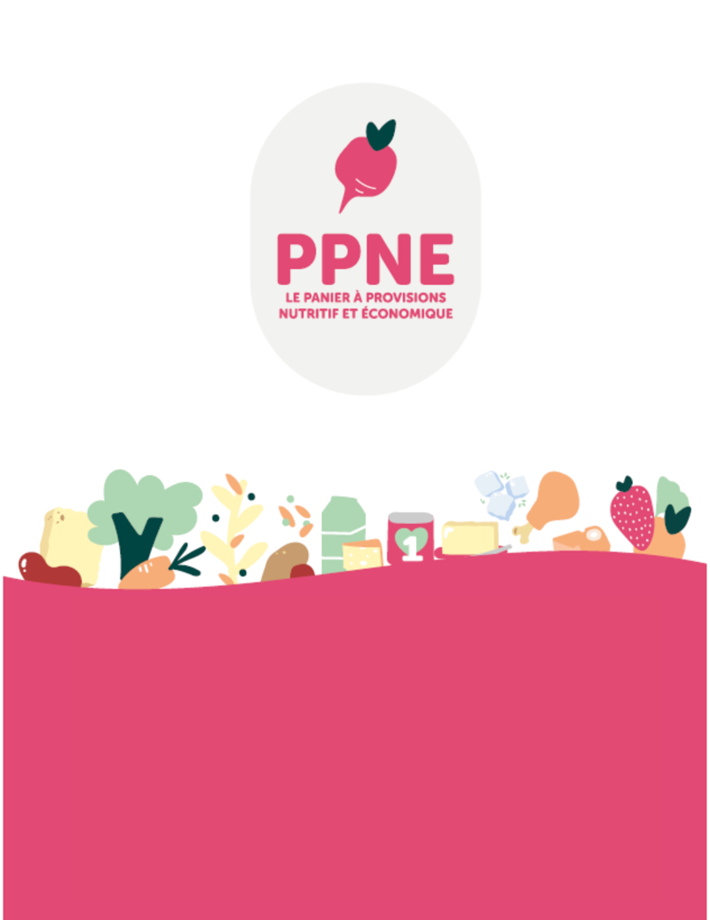 Manger sainement coûte 359 $ de plus par an selon le rapport 2023-2024 du PPNE d'Alima