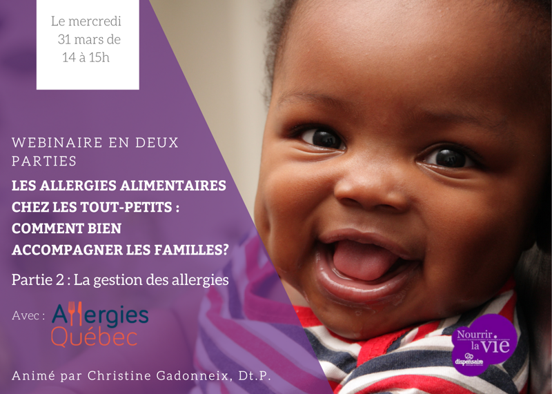 Les allergies alimentaires chez les tout-petits : la gestion des allergies