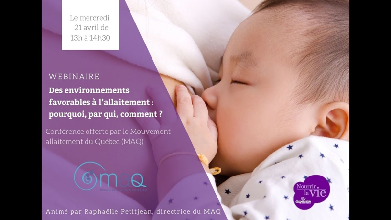 Des environnements favorables à l'allaitement : pourquoi, par qui, comment