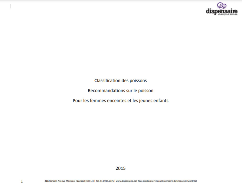 Classification des poissons